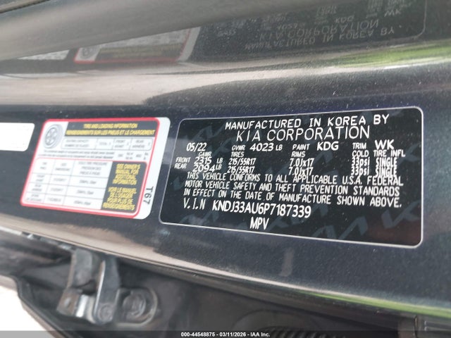 Продажа на аукционе авто 2023 Kia Soul Ex, vin: KNDJ33AU6P7187339, номер лота: 44548875