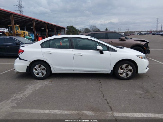 44548976 :رقم المزاد ، 19XFB2F59DE054171 vin ، 2013 Honda Civic Lx مزاد بيع