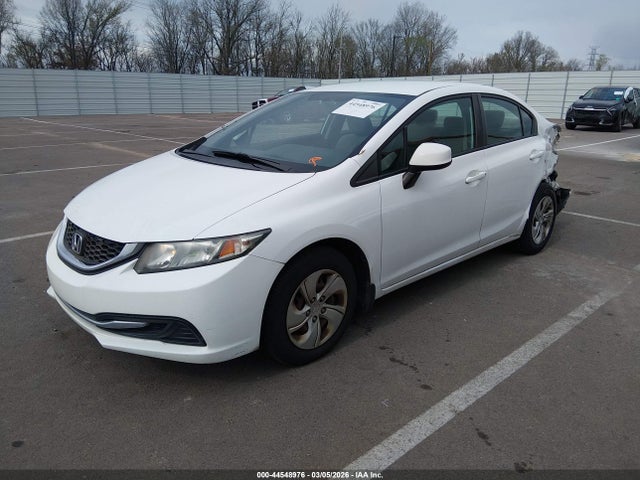 44548976 :رقم المزاد ، 19XFB2F59DE054171 vin ، 2013 Honda Civic Lx مزاد بيع