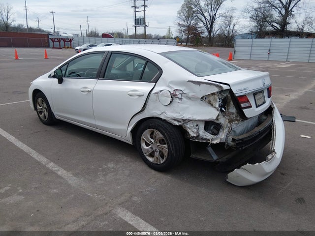 44548976 :رقم المزاد ، 19XFB2F59DE054171 vin ، 2013 Honda Civic Lx مزاد بيع