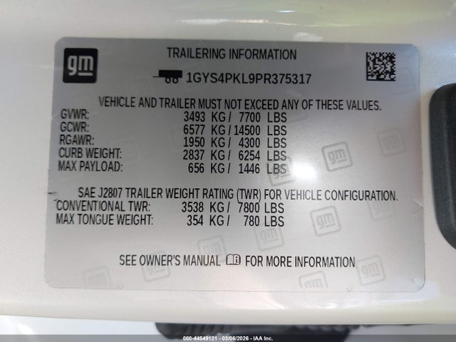 2023 CADILLAC ESCALADE ESV 1GYS4PKL9PR375317 Photo 8