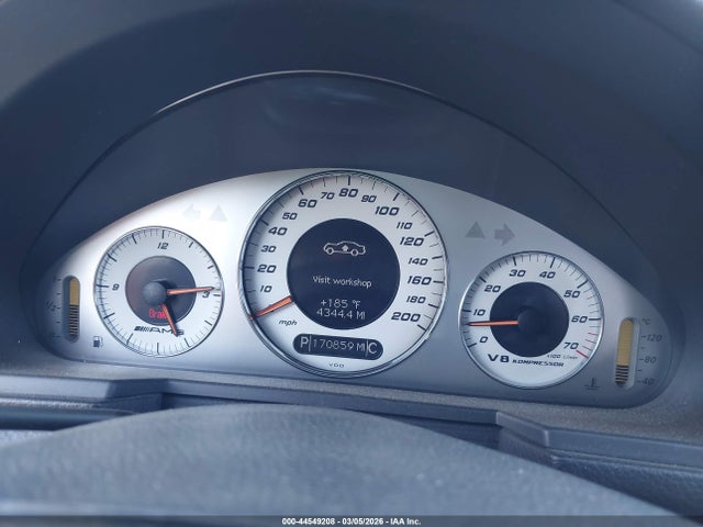 2005 MERCEDES-BENZ E 55 AMG WDBUF76J65A630839 Photo 6