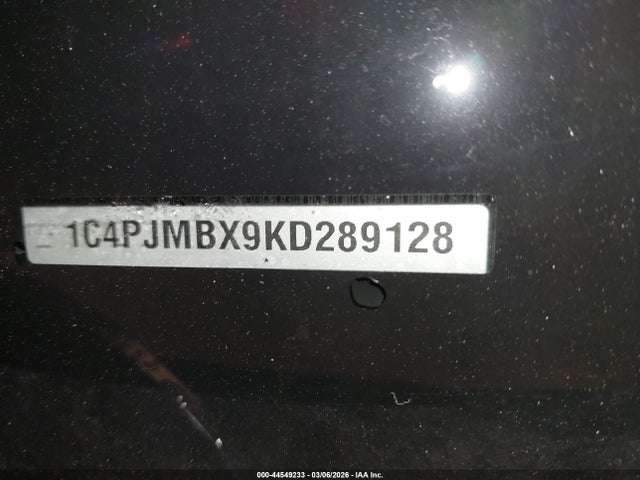 Продажа на аукционе авто 2019 Jeep Cherokee Trailhawk 4x4, vin: 1C4PJMBX9KD289128, номер лота: 44549233