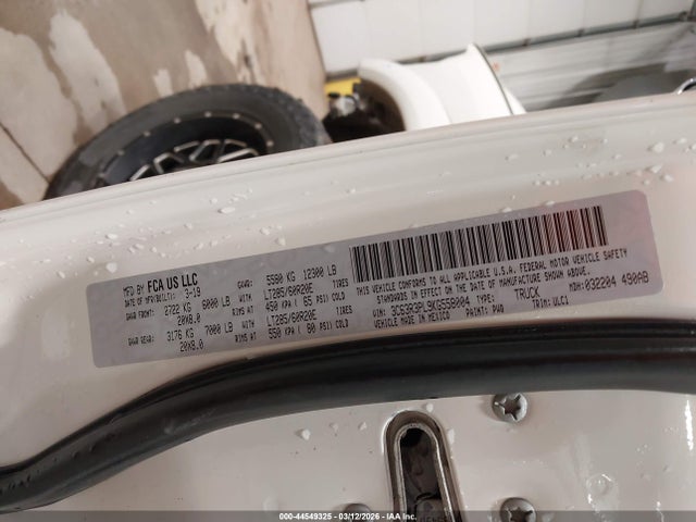 Aukcja sprzedaży 2019 Ram 3500 Limited  4x4 6'4 Box, vin: 3C63R3PL9KG558004, numer aukcji: 44549325