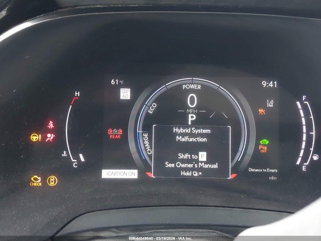 44549540 :رقم المزاد ، 2T2BBMCA0RC053505 vin ، 2024 Lexus Rx 350h Luxury مزاد بيع