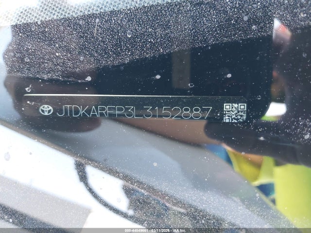 Toyota Prius Prime Le 2020 JTDKARFP3L3152887 Image 9