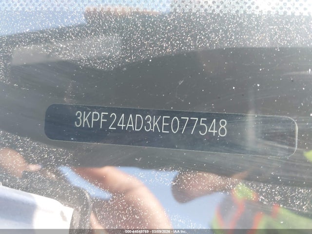 2019 Kia Forte Lxs მანქანა იყიდება აუქციონზე, vin: 3KPF24AD3KE077548, აუქციონის ნომერი: 44549769