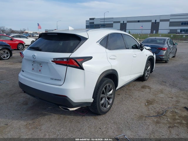 Продажа на аукционе авто 2017 Lexus Nx 200t F Sport, vin: JTJYARBZ8H2081925, номер лота: 44549785
