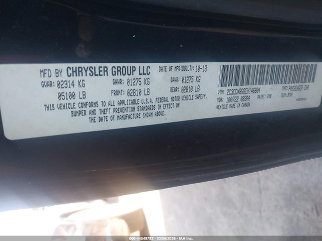 2014 DODGE CHARGER 2C3CDXBG6EH146804 Photo 8