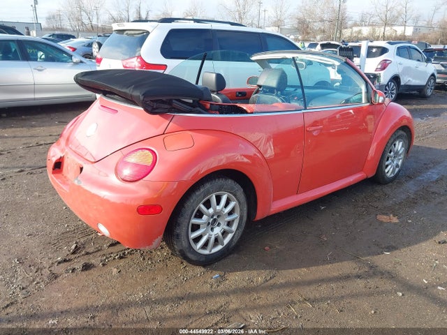 2004 Volkswagen New Beetle Gls მანქანა იყიდება აუქციონზე, vin: 3VWCM31Y54M344625, აუქციონის ნომერი: 44549922