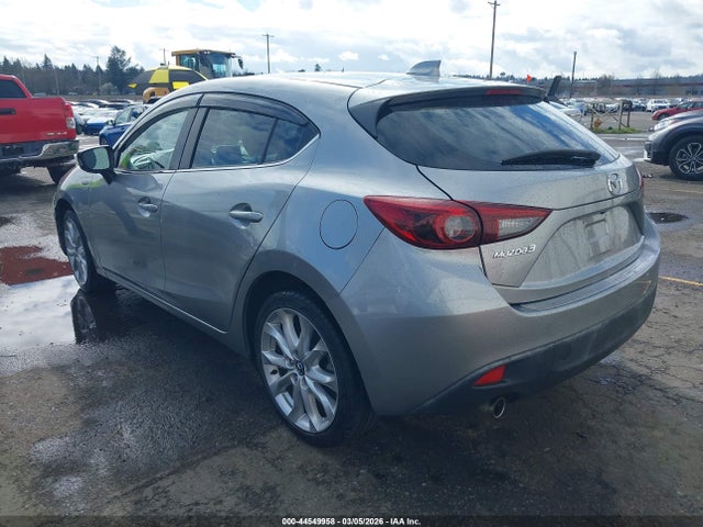 Продажа на аукционе авто 2014 Mazda Mazda3 S Grand Touring, vin: JM1BM1M32E1102909, номер лота: 44549958