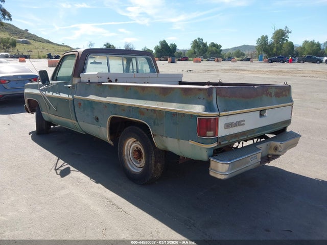 44550037 :رقم المزاد ، tcl247z515022 vin ، 1977 Gmc Sierra مزاد بيع