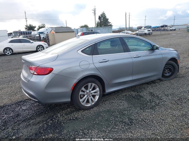 2015 Chrysler 200 Limited მანქანა იყიდება აუქციონზე, vin: 1C3CCCAB7FN564105, აუქციონის ნომერი: 44550120