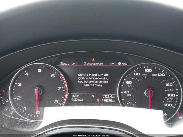 44550150 :رقم المزاد ، WAUGFAFC2DN054121 vin ، 2013 Audi A6 2.0t Premium مزاد بيع