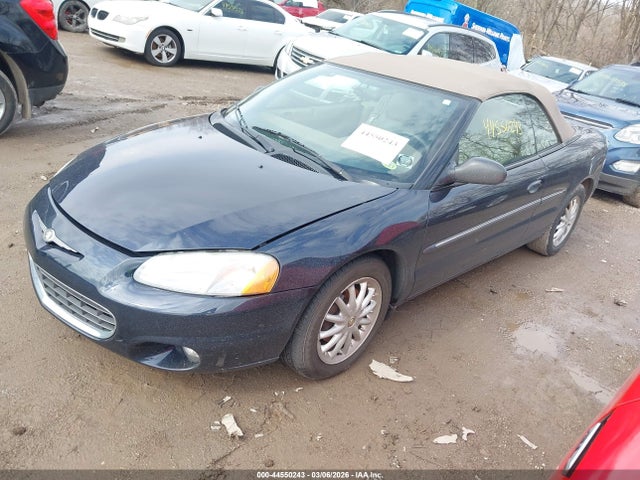 2002 Chrysler Sebring Lxi მანქანა იყიდება აუქციონზე, vin: 1C3EL55R52N309801, აუქციონის ნომერი: 44550243