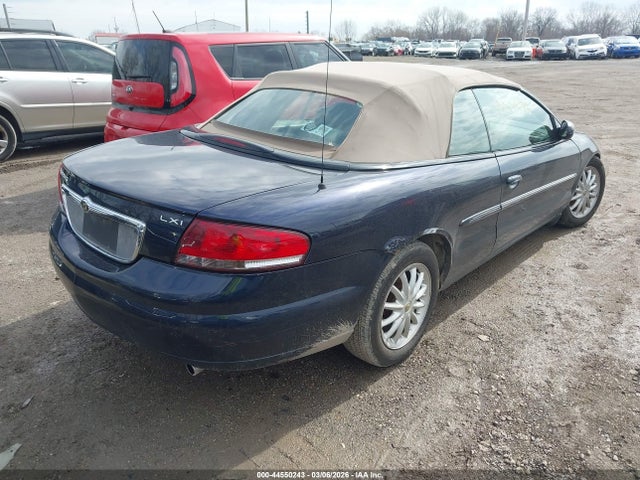 2002 Chrysler Sebring Lxi მანქანა იყიდება აუქციონზე, vin: 1C3EL55R52N309801, აუქციონის ნომერი: 44550243