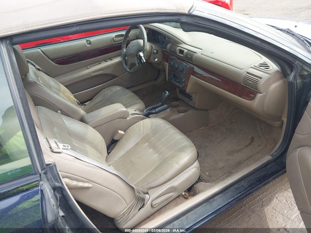 2002 Chrysler Sebring Lxi მანქანა იყიდება აუქციონზე, vin: 1C3EL55R52N309801, აუქციონის ნომერი: 44550243