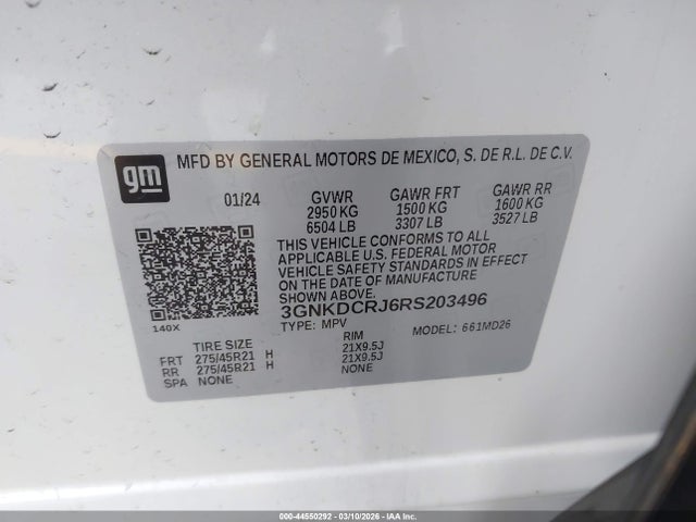 2024 CHEVROLET BLAZER EV 3GNKDCRJ6RS203496 Photo 8