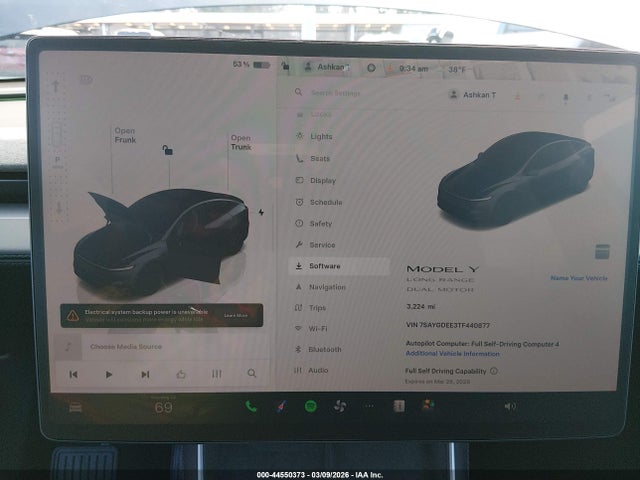 2026 TESLA MODEL Y 7SAYGDEE3TF440877 Photo 6