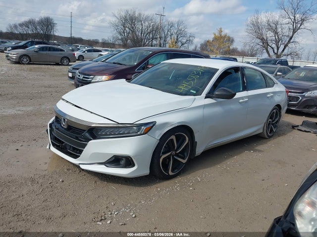 2022 Honda Accord Sport მანქანა იყიდება აუქციონზე, vin: 1HGCV1F31NA002719, აუქციონის ნომერი: 44550378