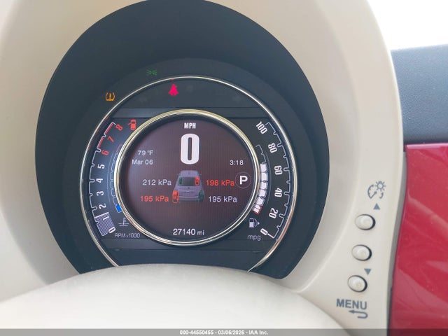 Aukcja sprzedaży 2016 Fiat 500 Easy, vin: 3C3CFFKR0GT125902, numer aukcji: 44550455