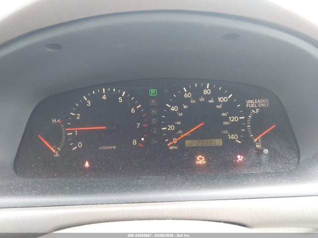 1999 Lexus Es 300 მანქანა იყიდება აუქციონზე, vin: JT8BF28G7X0215338, აუქციონის ნომერი: 44550667