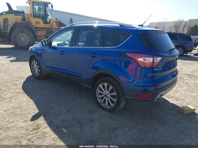 2017 Ford Escape Titanium მანქანა იყიდება აუქციონზე, vin: 1FMCU0J97HUA51932, აუქციონის ნომერი: 44550823