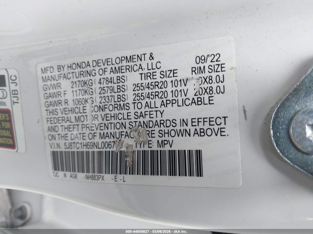 2022 ACURA RDX 5J8TC1H69NL006759 Photo 8