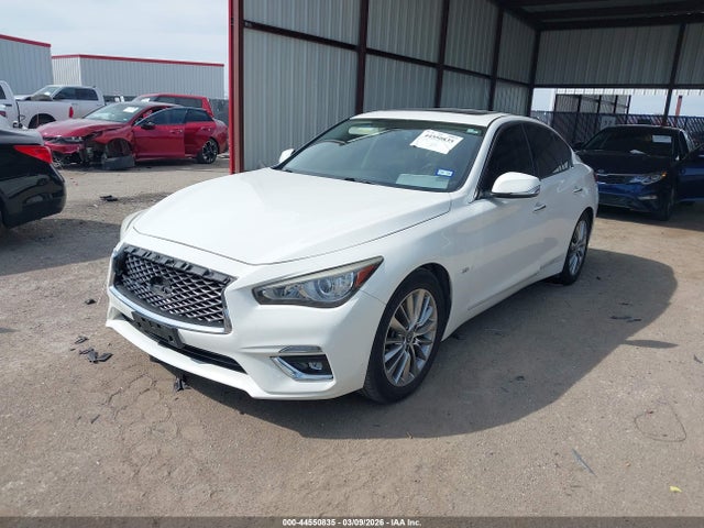 Продажа на аукционе авто 2018 Infiniti Q50 3.0t Luxe, vin: JN1EV7AP5JM359174, номер лота: 44550835