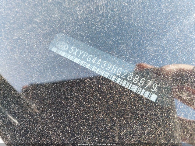 5XYPG4A39HG288679 KIA Sorento 2.4l Lx