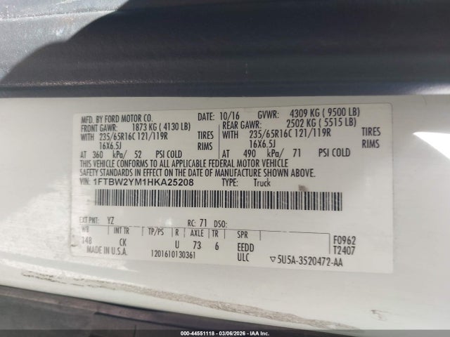 Ford Transit-350 2017 1FTBW2YM1HKA25208 Image 9