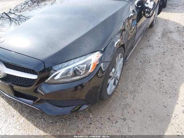 44551133 :رقم المزاد ، WDDWK4KB0JF613086 vin ، 2018 Mercedes-benz C 300 4matic مزاد بيع