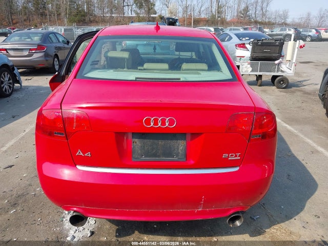44551142 :رقم المزاد ، WAUDF78E08A159421 vin ، 2008 Audi A4 2.0t/2.0t Special Edition مزاد بيع