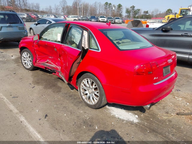 2008 AUDI A4 WAUDF78E08A159421 Photo 2