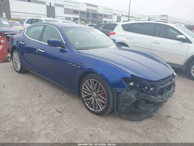 2016 MASERATI GHIBLI ZAM57XSA5G1187137