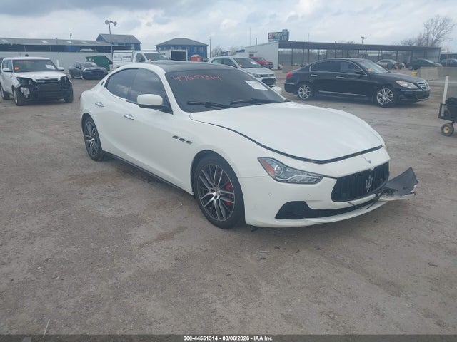 2015 MASERATI GHIBLI ZAM57RTA3F1151004