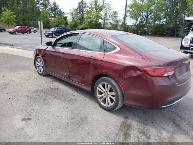2015 Chrysler 200 Limited მანქანა იყიდება აუქციონზე, vin: 1C3CCCAB0FN691021, აუქციონის ნომერი: 44551501