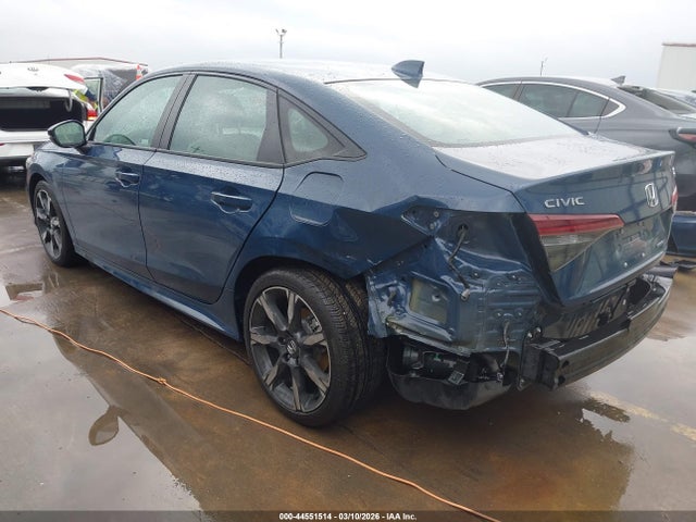 44551514 :رقم المزاد ، 2HGFE4F86SH354685 vin ، 2025 Honda Civic Hybrid Sport/sport Touring مزاد بيع
