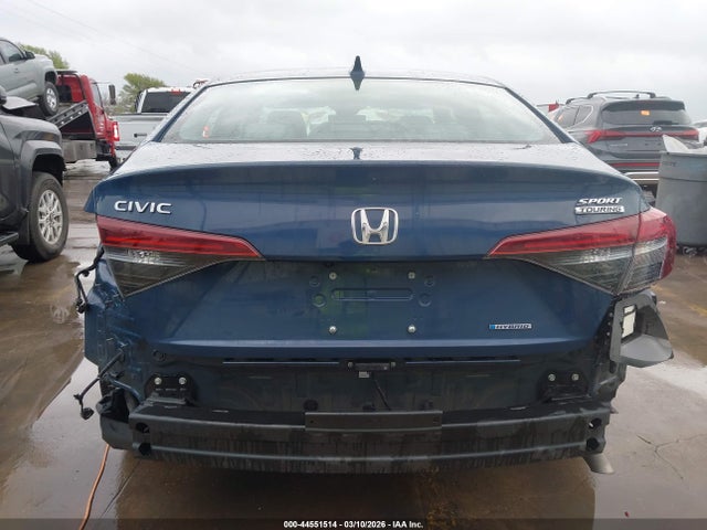 44551514 :رقم المزاد ، 2HGFE4F86SH354685 vin ، 2025 Honda Civic Hybrid Sport/sport Touring مزاد بيع