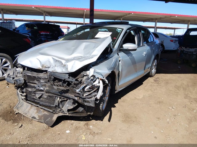2012 Volkswagen Jetta 2.5l Se მანქანა იყიდება აუქციონზე, vin: 3VWDP7AJXCM416648, აუქციონის ნომერი: 44551569