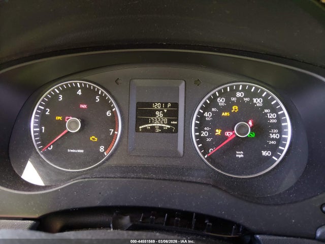 2012 Volkswagen Jetta 2.5l Se მანქანა იყიდება აუქციონზე, vin: 3VWDP7AJXCM416648, აუქციონის ნომერი: 44551569