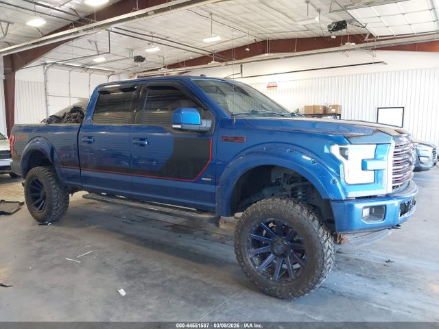 2017 Ford F-150 Lariat მანქანა იყიდება აუქციონზე, vin: 1FTFW1EG9HFB27178, აუქციონის ნომერი: 44551587