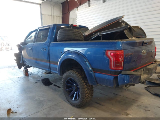 2017 Ford F-150 Lariat მანქანა იყიდება აუქციონზე, vin: 1FTFW1EG9HFB27178, აუქციონის ნომერი: 44551587