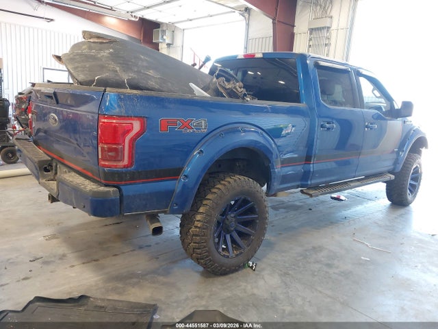 2017 Ford F-150 Lariat მანქანა იყიდება აუქციონზე, vin: 1FTFW1EG9HFB27178, აუქციონის ნომერი: 44551587