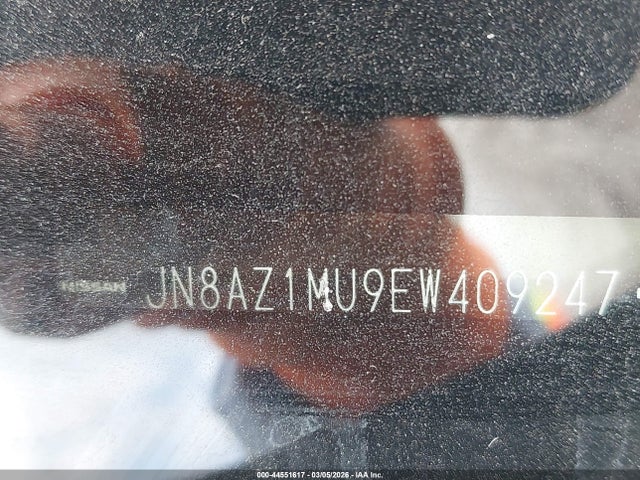 JN8AZ1MU9EW409247 Nissan MURANO SV