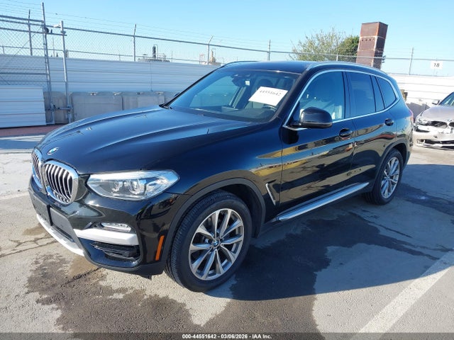 2019 Bmw X3 Sdrive30i მანქანა იყიდება აუქციონზე, vin: 5UXTR7C58KLR45880, აუქციონის ნომერი: 44551642
