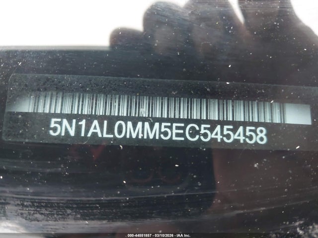 Продажа на аукционе авто 2014 Infiniti Qx60, vin: 5N1AL0MM5EC545458, номер лота: 44551857