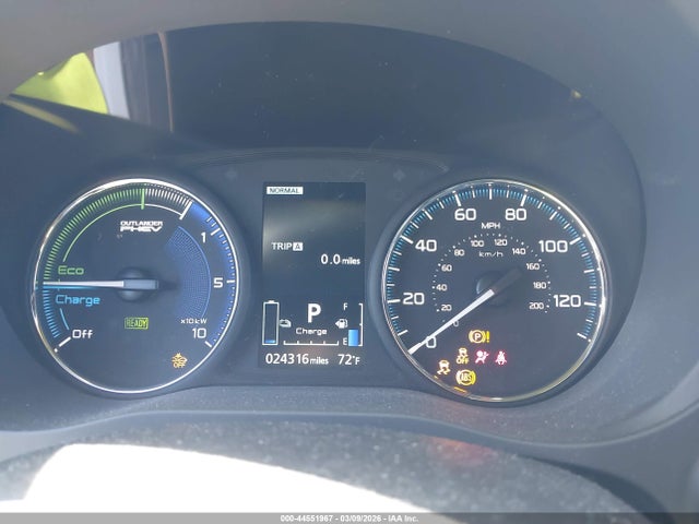 2022 Mitsubishi Outlander Phev Gt S-awc/le S-awc/sel S-awc მანქანა იყიდება აუქციონზე, vin: JA4J2VA74NZ048833, აუქციონის ნომერი: 44551967