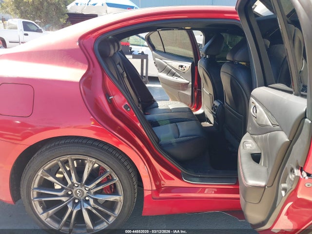 44552020 :رقم المزاد ، JN1FV7AR2JM481593 vin ، 2018 Infiniti Q50 3.0t Red Sport 400 مزاد بيع
