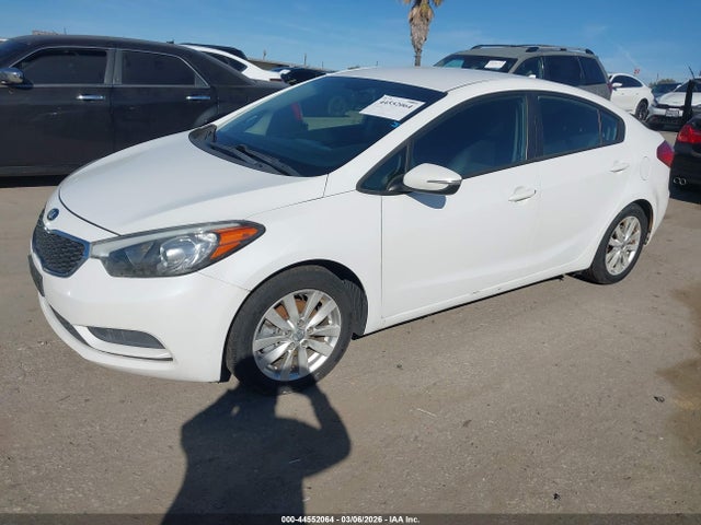 KNAFX4A65G5503386 KIA FORTE LX
